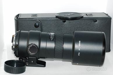 sigma 400mm f5.6 obiettivo Nikon AF autofocus 