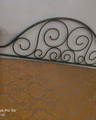 Letto matrimoniale in ottone