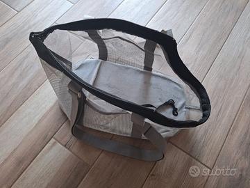 Trasportino borsa a tracolla per animali piccola t