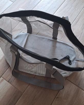 Trasportino borsa a tracolla per animali piccola t