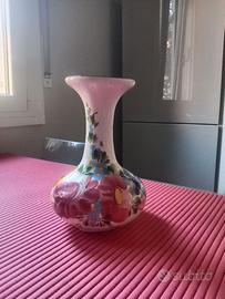 VASO IN CERAMICA DISEGNO FLOREALE