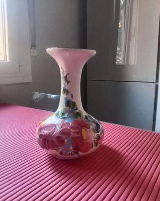 VASO IN CERAMICA DISEGNO FLOREALE