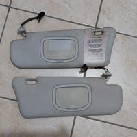 coppia alette parasole fiat stilo 3 porte con luce