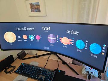 Samsung Odyssey Serie G9 G95T 49" Dual QHD Curvo