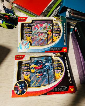 Pokemon 30° Anniversario - Sylveon ex + Greninja