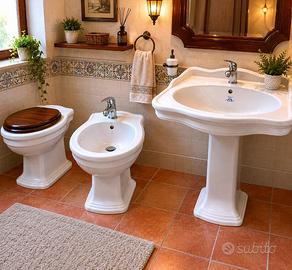 Sanitari bagno 3 pezzi in stile marca Royal