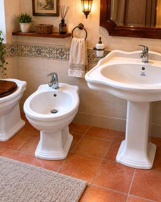 Sanitari bagno 3 pezzi in stile marca Royal