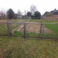 Cancello a due ante in ferro con rete – 200€ tratt