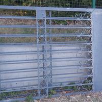 cancello antico ferro battuto