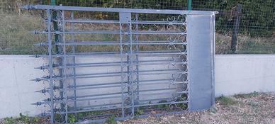 cancello antico ferro battuto