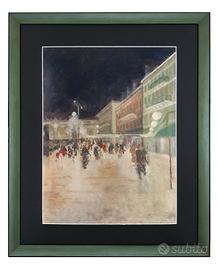 quadro dipinto a mano a olio 