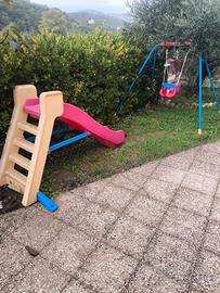 Altalena e scivolo Chicco 