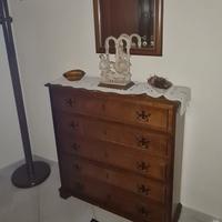 scarpiera con 5 cassetti vintage