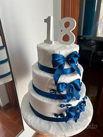 Torta plastica per diciottesimo foto