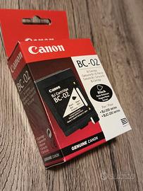 cartuccia stampante originale Canon BC-02 nero 