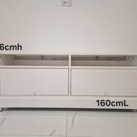 Mobile tv tutto in 100% legno