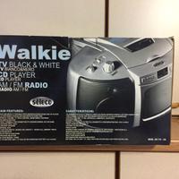 Seleco Radio, CD player, TV bw 5" nuovo