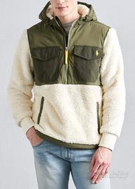 Felpa cappuccio Polo Ralph Lauren verde militare