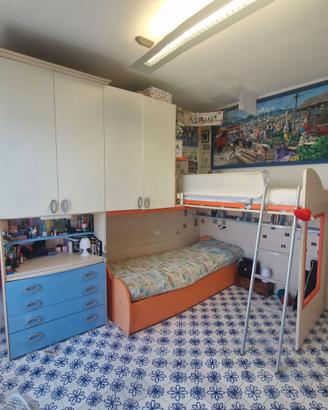 Cameretta con due letti + letto cassetto Moretti