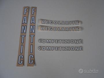 FANTIC MOTOR 50 125 REGOLARITA ADESIVI ORIGINALI