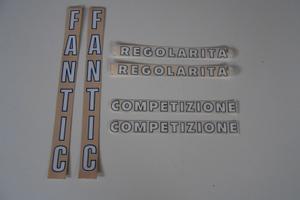 FANTIC MOTOR 50 125 REGOLARITA ADESIVI ORIGINALI