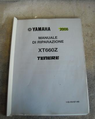Manuale di riparazione YAMAHA TENERE in italiano !