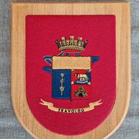 Crest militari - 4º Reggimento Carri legno/tessuto