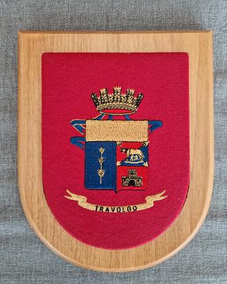 Crest militari - 4º Reggimento Carri legno/tessuto