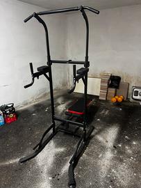 multifunzione con panca pieghevole immacolata