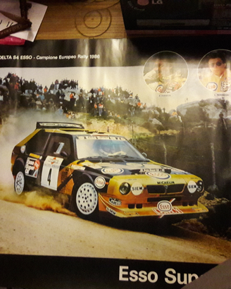 Scuderia grifone rally team poster promozionali