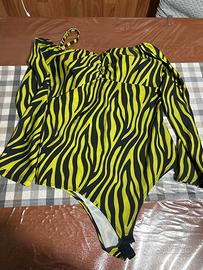 Body femminile zebrato