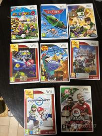 Lotto di n°8 Giochi Per NINTENDO WII - Mario Kart,