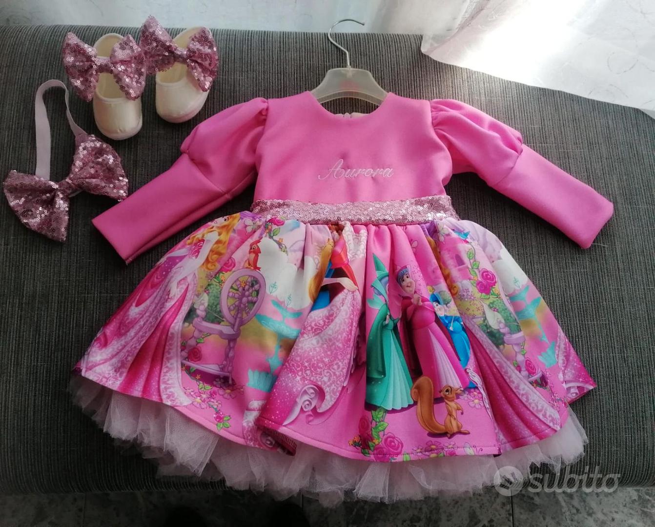 Vestito principessa AURORA - Tutto per i bambini In vendita a Catania