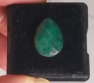 Smeraldo verde naturale 6 carati 