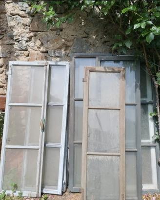 finestre antiche in legno