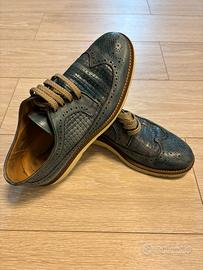 Scarpe Stringate, taglia 42, in pelle