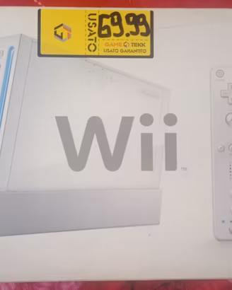 Nintendo Wii scatolata + gioco Mario Kart Wii