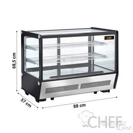 vetrina frigo ventilata da banco
