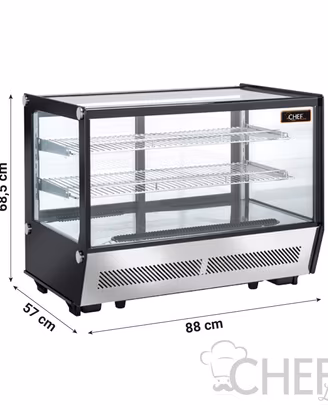 vetrina frigo ventilata da banco
