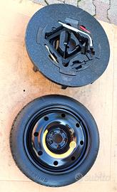 ruotino 125/80 r17 alfa romeo giulia fiat 500x ecc