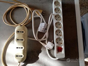 2 multipresa elettrica 