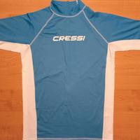 Maglia Cressi manica corta protezione UV 50+
