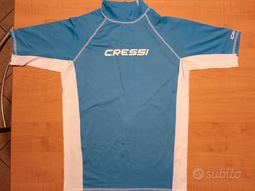 Maglia Cressi manica corta protezione UV 50+