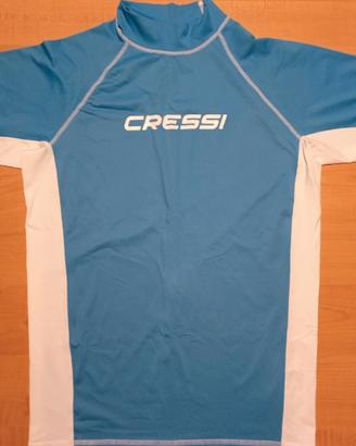 Maglia Cressi manica corta protezione UV 50+