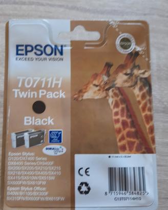 cartucce originali epson T0711H (conf. doppia)