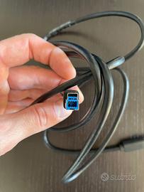 Cavo USB tipo B, 2 metri