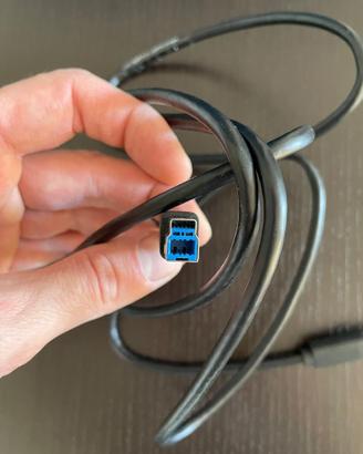 Cavo USB tipo B, 2 metri