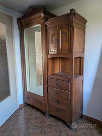 Mobile anni '20 in rovere