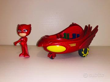Gufetta e Geco PJMASKS Pigiamini con macchinina Tutto per i