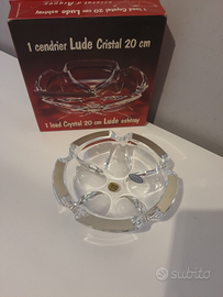 Posacenere Cristallo e argento